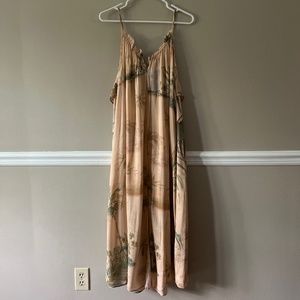 Anthropologie summer maxi dress